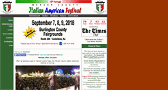 Desktop Screenshot of italianamericanfestival.com